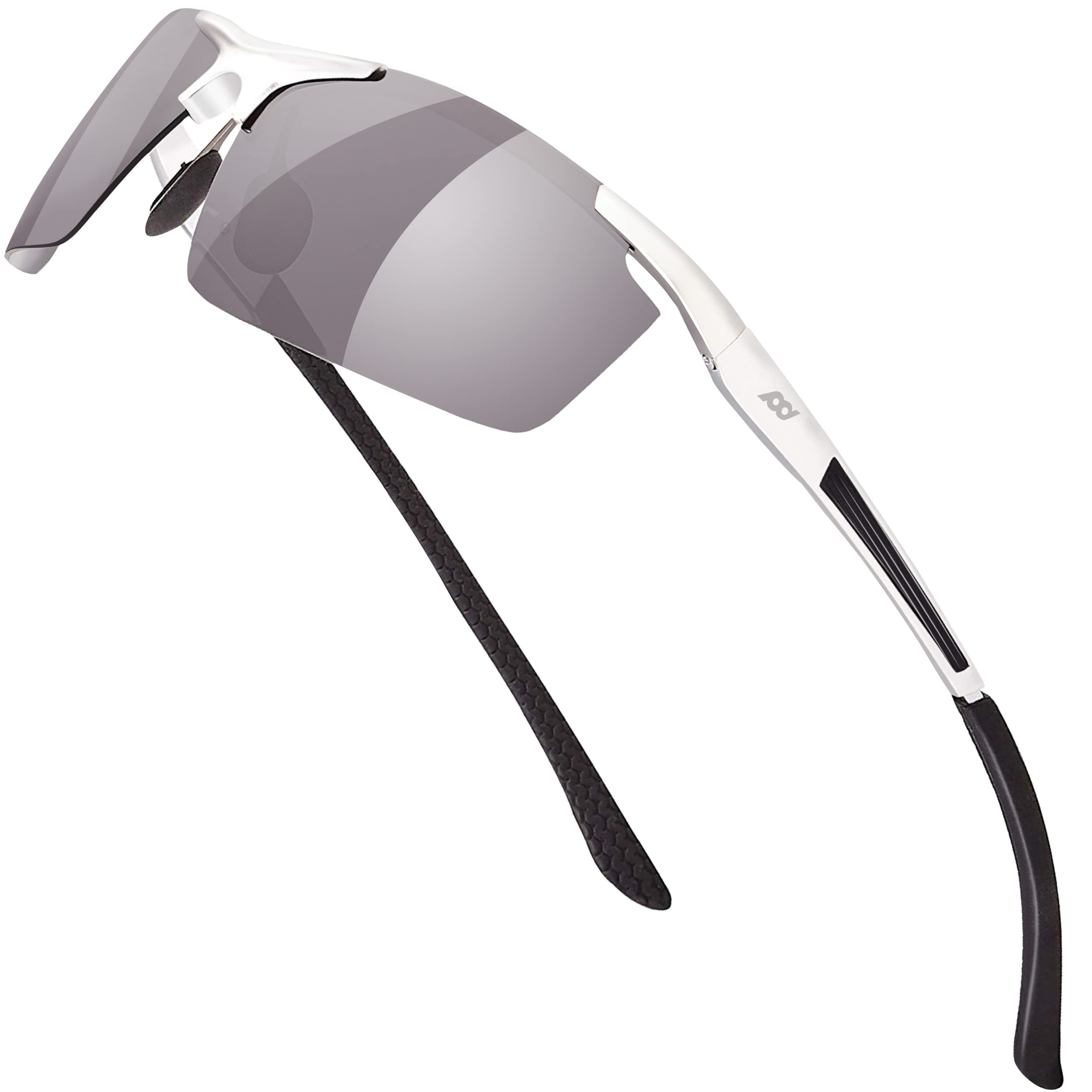 Square Polarized Sunglasses UV400 Protection - Classic Rectangular Shades for Women & Men - Perfect for Driving, Fishing, and Outdoor Activities