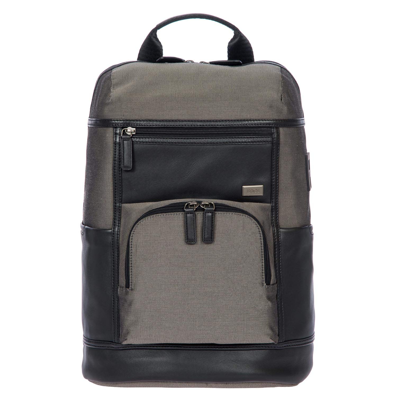 Bric's Monza Urban Laptop & Tablet Business Backpack - Grey & Black - One Size - Perfect for Work, Travel & Daily Commute