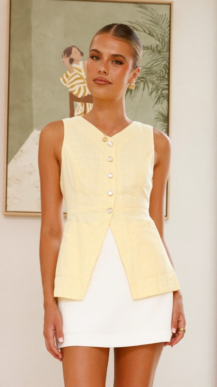 Stylish Amber Yellow Top for Women - Perfect for Casual Outings, Parties & Everyday Wear