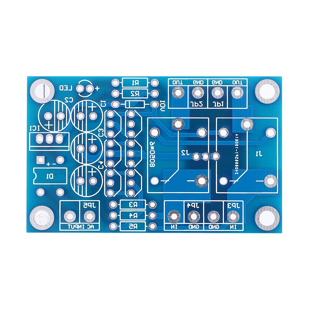 Fybida Dual Channel Speaker Protection Board - 12~15V AC Multifunctional Relay Module with LED Indicator for Amplifier & Audio Systems | Perfect for Home Theater, DJ Equipment & Professional Sound Setups