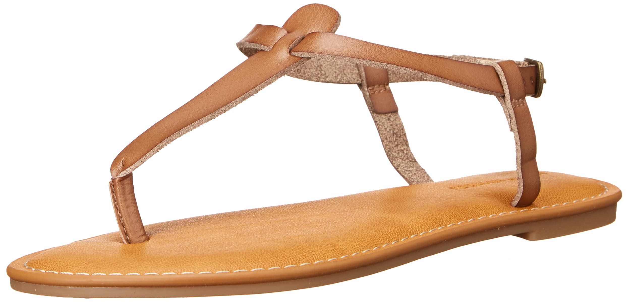 Amazon Essentials Women's Casual Thong Sandal with Adjustable Ankle Strap - Comfortable Summer Flip Flops for Beach, Pool, and Everyday Wear
