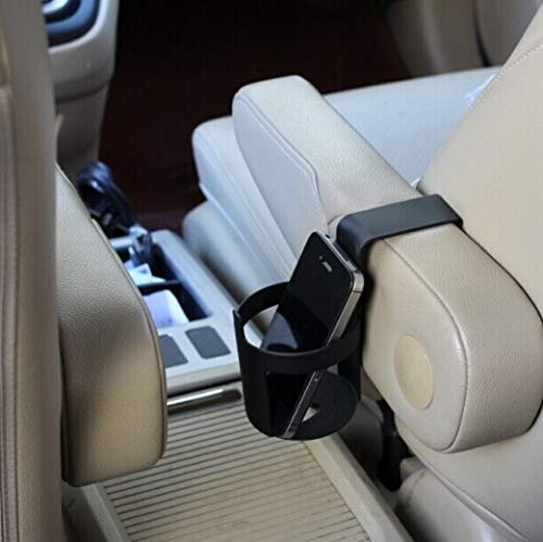 Universal Car Cup Holder - Auto Vehicle Beverage Bottle & Can Drink Holder Stand with Clip for Car & Truck Interior - Fits Window Channels - Perfect for Road Trips, Commuting & Travel Accessories