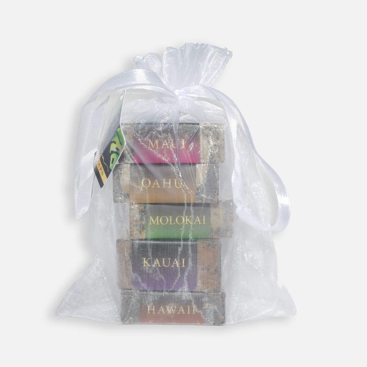 Hawaiian Coffee Mini Soap Set - Natural Handmade Soap Gift for Women & Men - Perfect for Travel, Spa Days & Relaxation