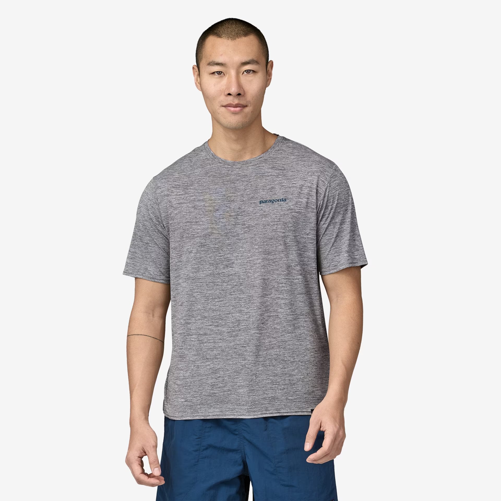 Men's Capilene® Cool Daily Graphic T-Shirt - Breathable & Quick-Dry Activewear for Hiking, Running & Outdoor Adventures | Style 45355