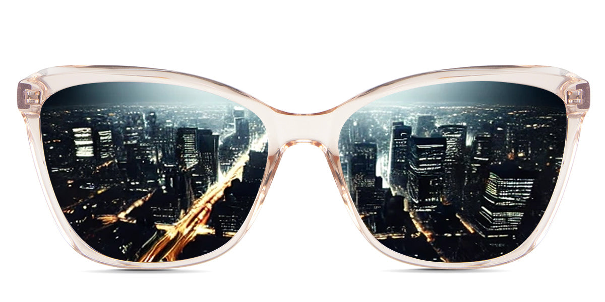 Kelis Women's Prescription Polarized Sunglasses - UV Protection, Lightweight & Stylish for Driving, Outdoor Sports & Fashion