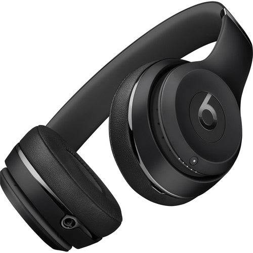 Beats Solo3 Wireless On-Ear Headphones with Apple W1 Chip - Matte Black | Bluetooth Headset for iPhone, Workout, Travel & Music Lovers