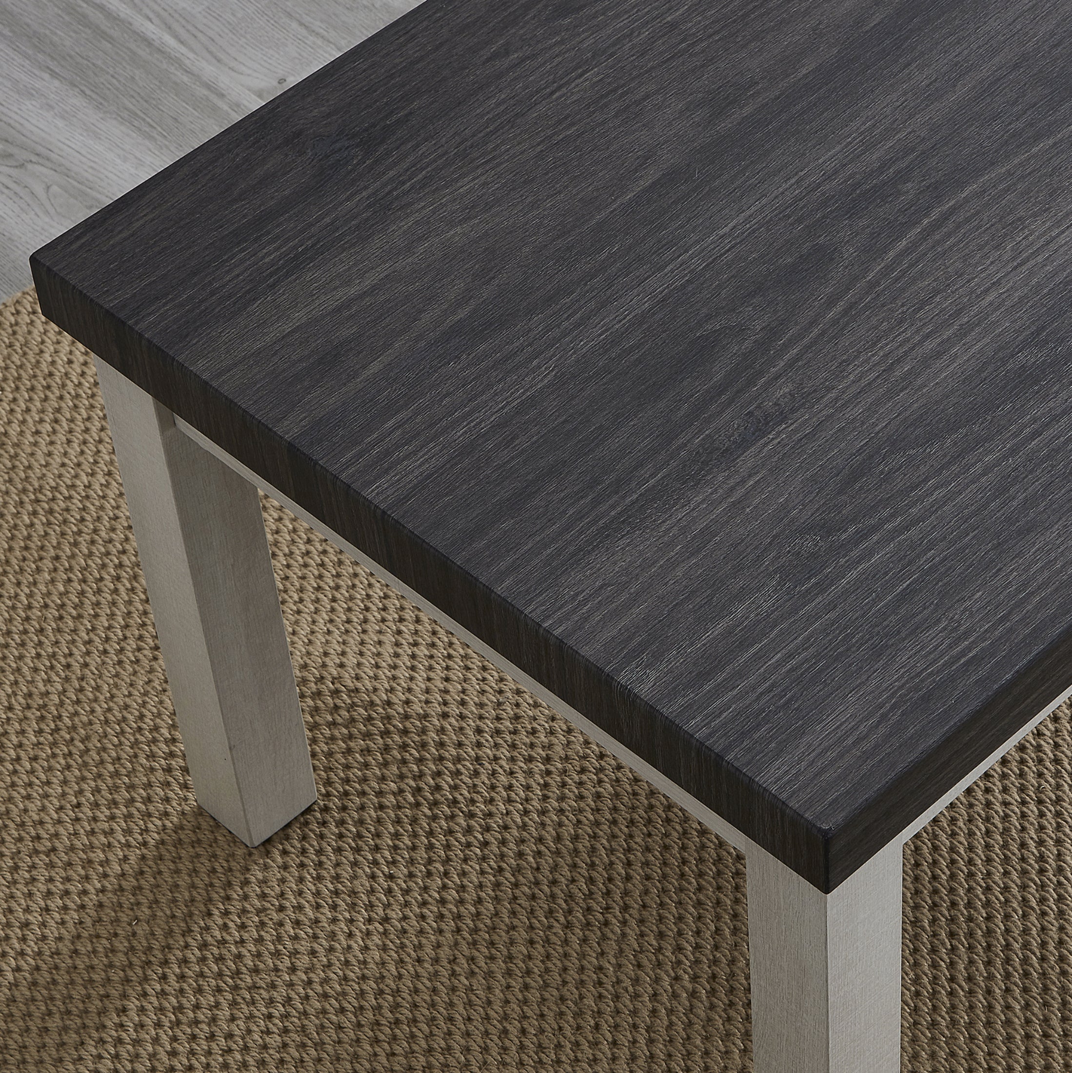 Stylish Ronan Two-Tone Wood End Table - Modern Nightstand for Bedroom, Living Room & Office - Perfect for Small Spaces & Home Decor