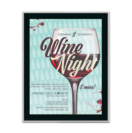 Classic Restaurant Menu Display Swing Frames - Quick Change Swing Open Metal Frame (45+ Sizes) - Perfect for Cafes, Diners & Fast Food Restaurants