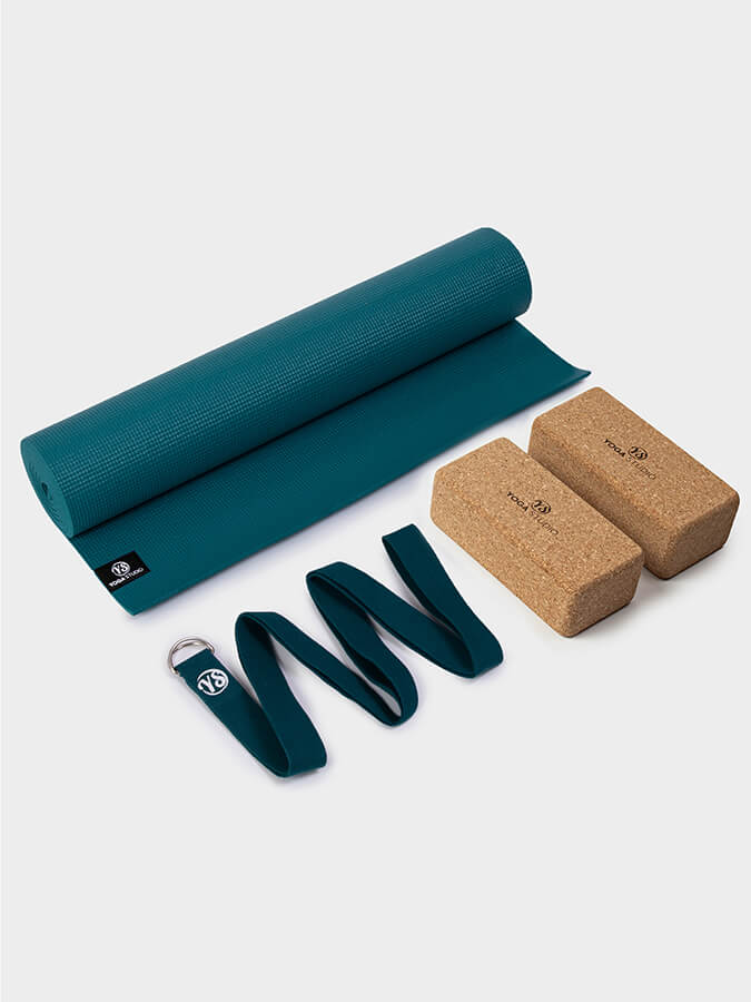 Eco-Friendly Cork Yoga Mat Set with Non-Slip Surface - Oeko-Tex Certified for Home & Studio Practice - Perfect for Beginners & Professionals
