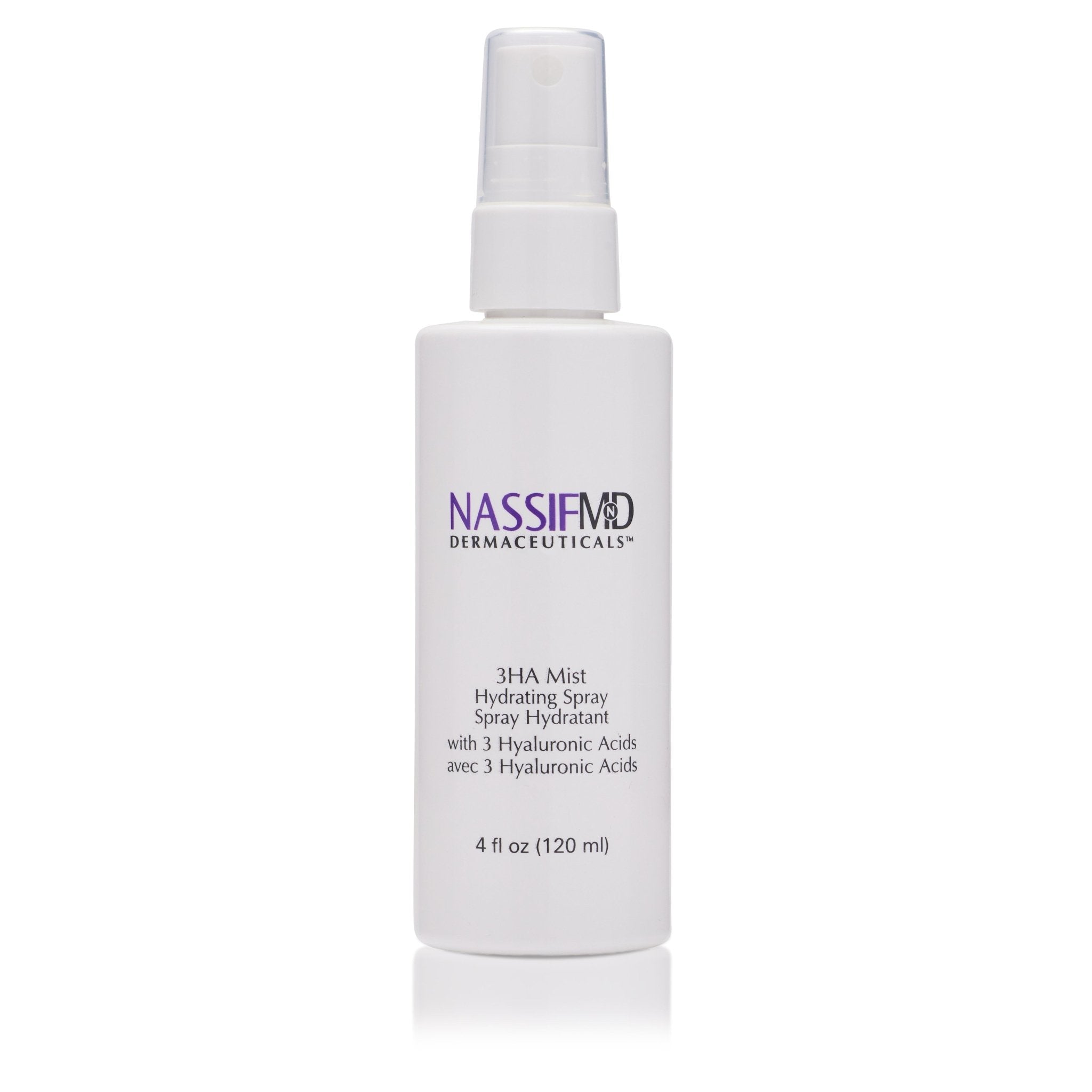 3HA Hydrating Facial Mist Spray - 4oz Refreshing Face Moisturizer for Dry Skin | Hydration Boost & Makeup Setting | Perfect for Travel, Gym & Daily Skincare Routine