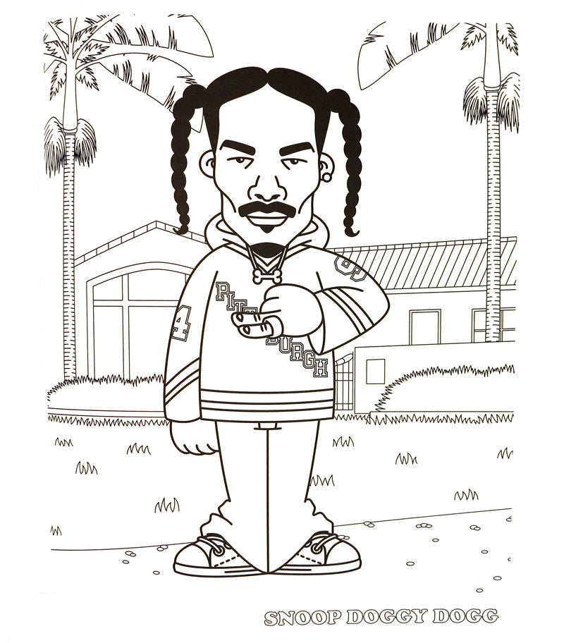 Hip Hop Coloring Book for Adults & Teens - Urban Graffiti & Rap Music Art Designs | Perfect for Stress Relief, Creativity & Relaxation
