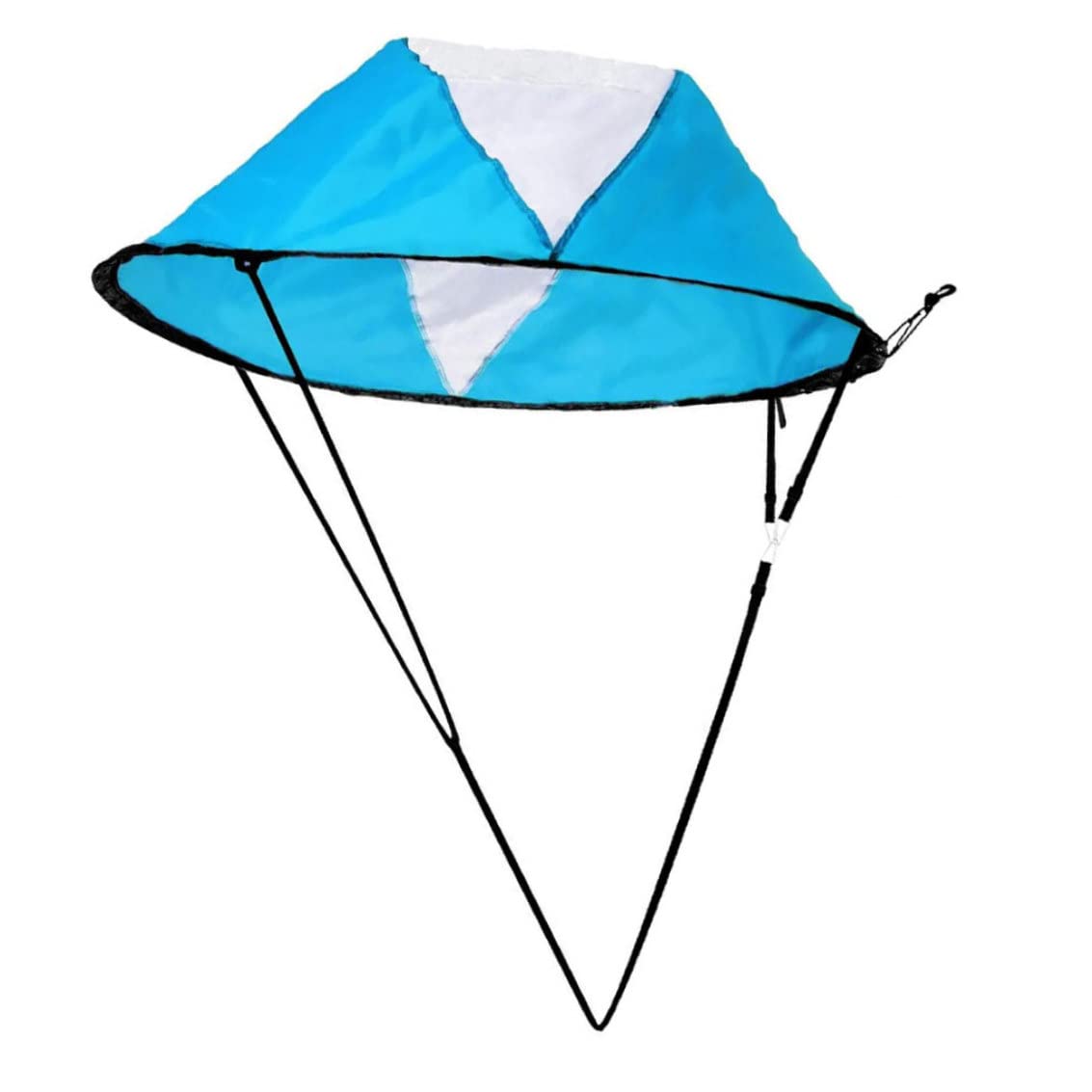 Foldable PVC Kayak Sail with Quick Release & Clear Window - Portable Downwind Sail Kit for Inflatable Kayaks, Canoes & Paddle Boards | Kayaking Accessories for Smooth Sailing on Lakes & Coastal Waters