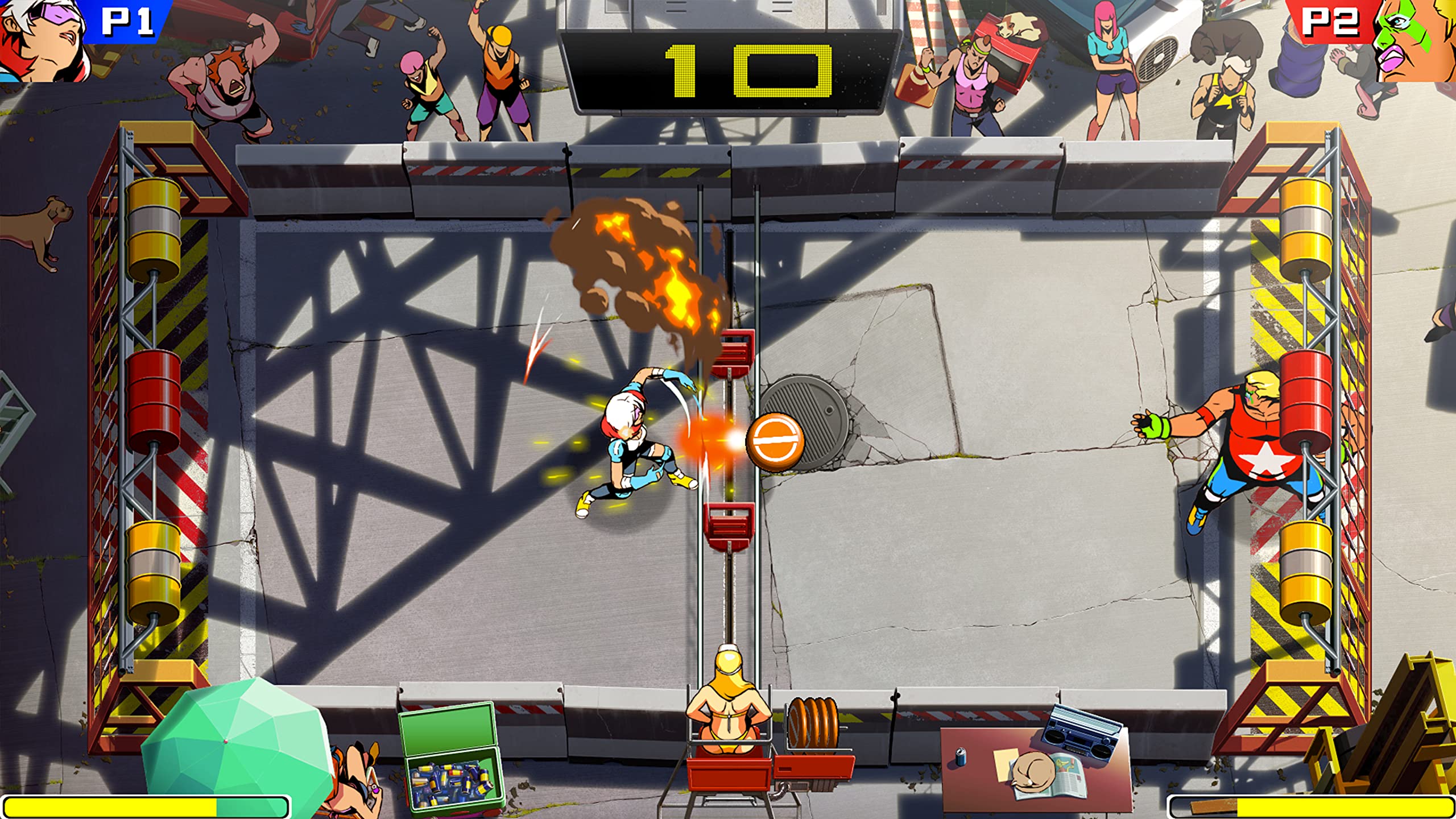 Windjammers 2 for Nintendo Switch - Competitive Arcade Sports Game - Perfect for Multiplayer Parties & Retro Gaming Enthusiasts