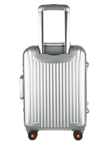 Premium All-Aluminum Carry-On Luggage - TSA Approved Hard Shell Spinner Suitcase with Grade 5 Aluminum Magnesium Alloy | Perfect for Business Travel & Weekend Getaways