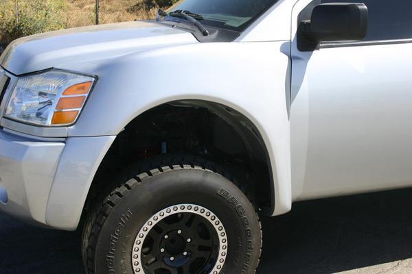 2004-2015 Nissan Titan Replacement Fenders - Durable Aftermarket Front & Rear Fenders for Pickup Trucks - Perfect for Off-Roading, Custom Builds & Body Repair