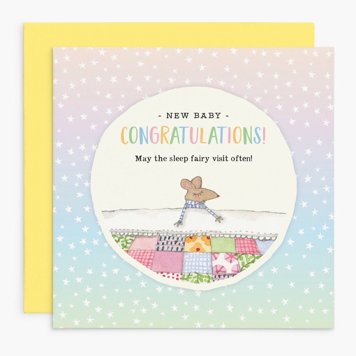 Kate Knapp New Baby Congratulations Card - Elegant Greeting Card for Baby Shower, Birth Announcement & Newborn Gifts | Perfect for Parents, Grandparents & Friends