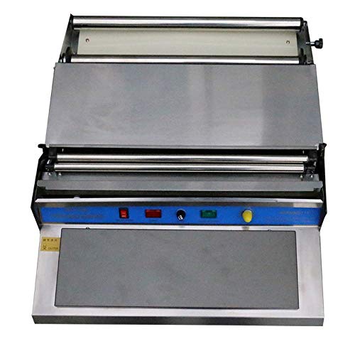 Intbuying 18 Inch 450mm Manual Stretch Film Wrapping Machine for Food Packaging - Perfect for Fresh Fruit, Vegetable Trays & Meal Prep Sealing - Ideal for Restaurants, Grocery Stores & Home Use