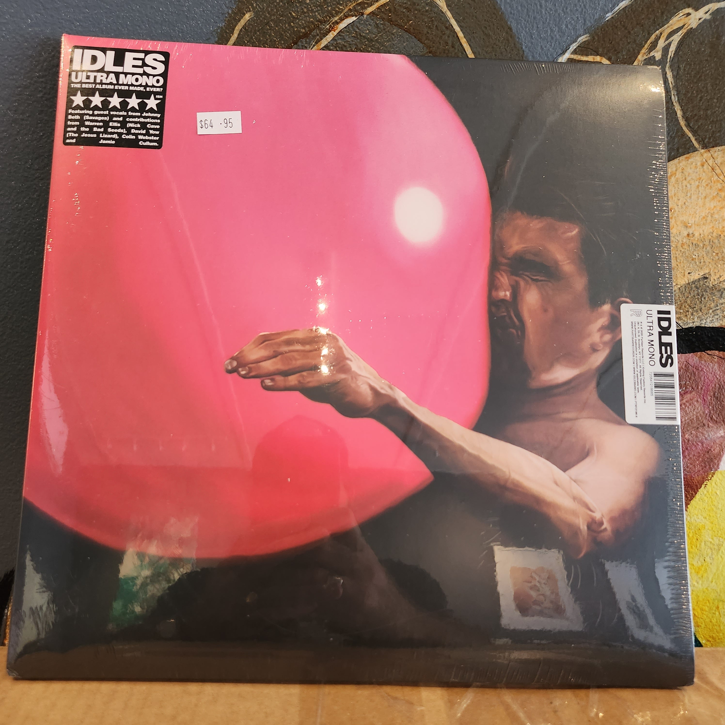 Idles Ultra Mono Vinyl LP Record - Limited Edition Punk Rock Album for Collectors & Music Lovers | Perfect for Home Listening, Gifts & Vinyl Collections