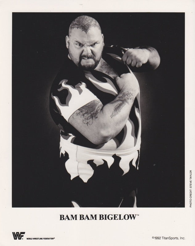 1992 Bam Bam Bigelow Wrestling Action Figure - Vintage Collectible for Wrestling Fans & Memorabilia Enthusiasts - Perfect for Display, Gifts & Nostalgic Collections