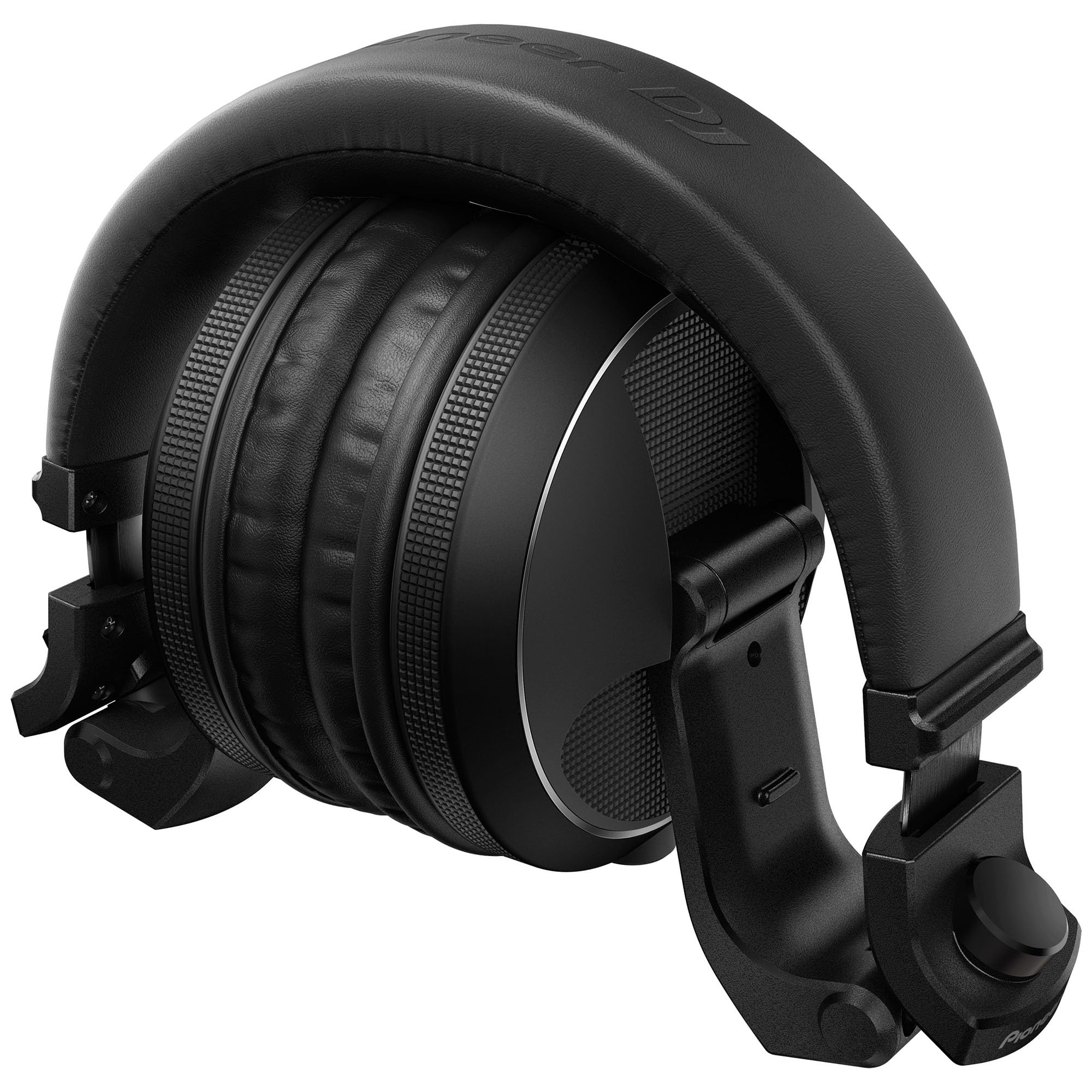 Pioneer HDJ-X5 Professional Over-Ear DJ Headphones with Carrying Case & Cleaning Cloth - High-Quality Sound Isolation for DJing, Music Production & Live Performances (Black)