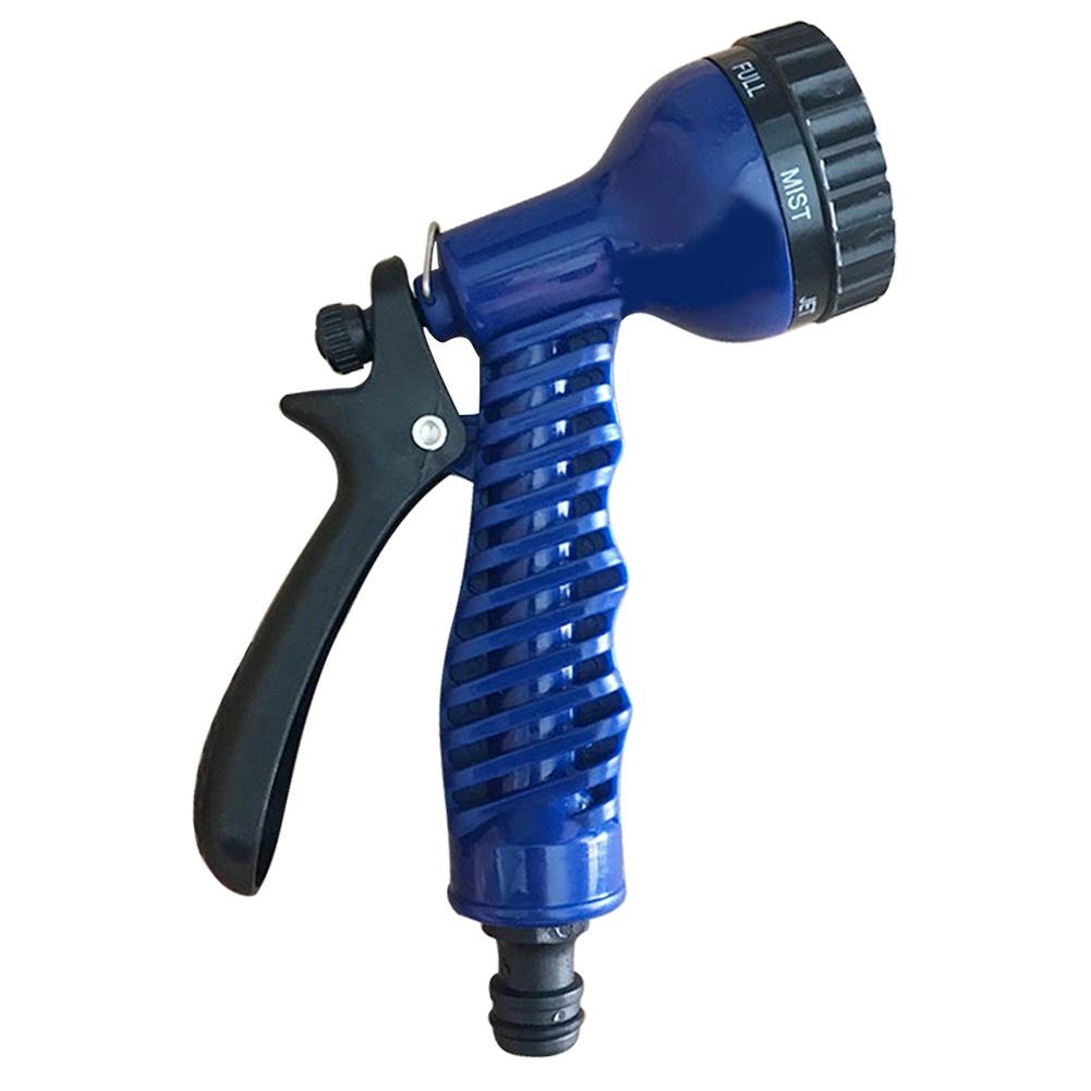 VKTECH Adjustable High Pressure Water Spray Gun - Portable Garden Hose Nozzle for Car Washing, Plant Watering & Outdoor Cleaning (Blue) | Perfect for Lawn Care, Vehicle Detailing & Patio Maintenance