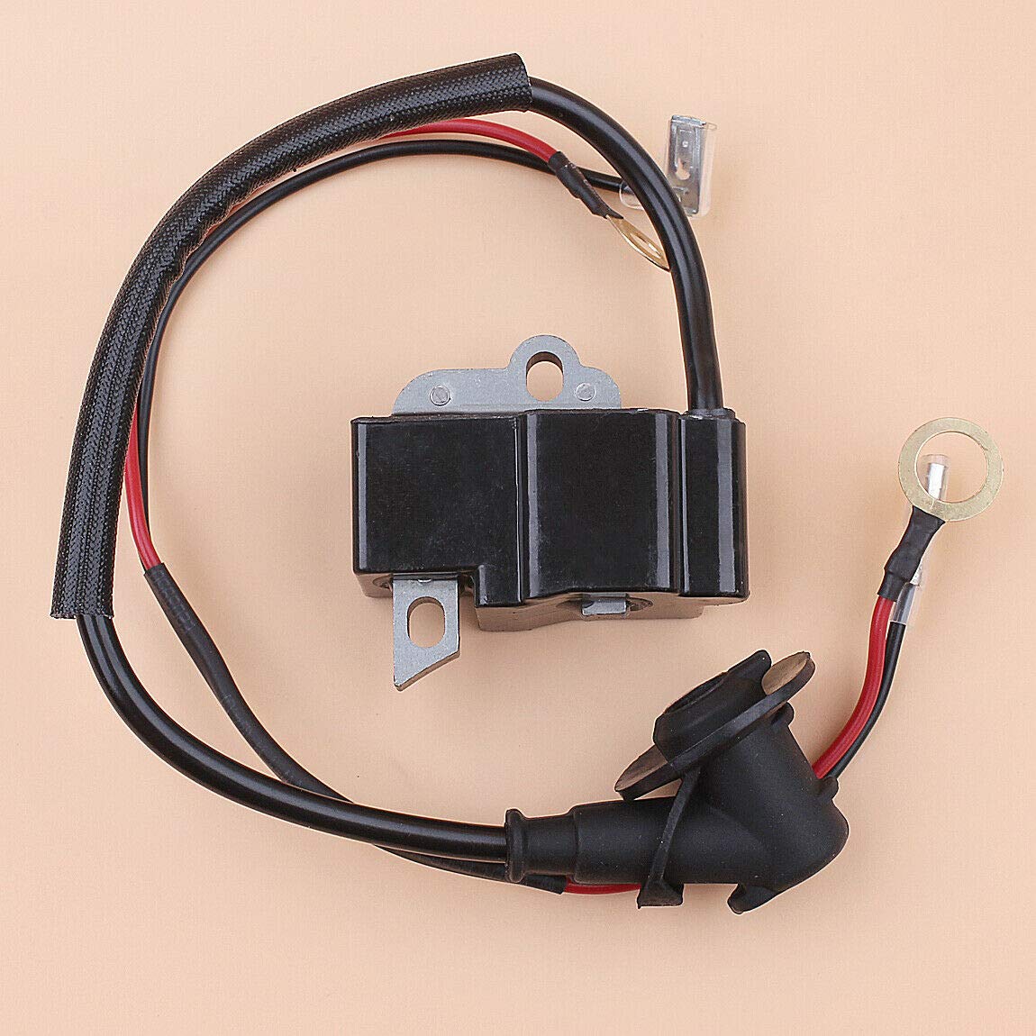 Stihl TS410 TS420 TS 410 Cut Off Saw Ignition Coil Module Replacement Parts Set 4238 400 1301 - Compatible with Concrete Saws & Power Tools for Construction & Demolition Work