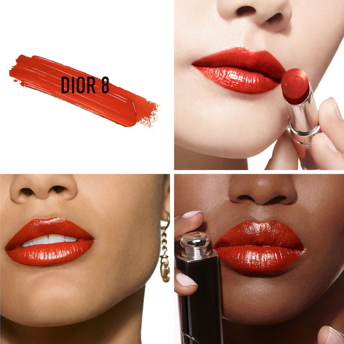Dior Addict Shine Lipstick - Hydrating, High-Shine Lip Color for Women | Perfect for Everyday Wear, Date Night & Special Occasions
