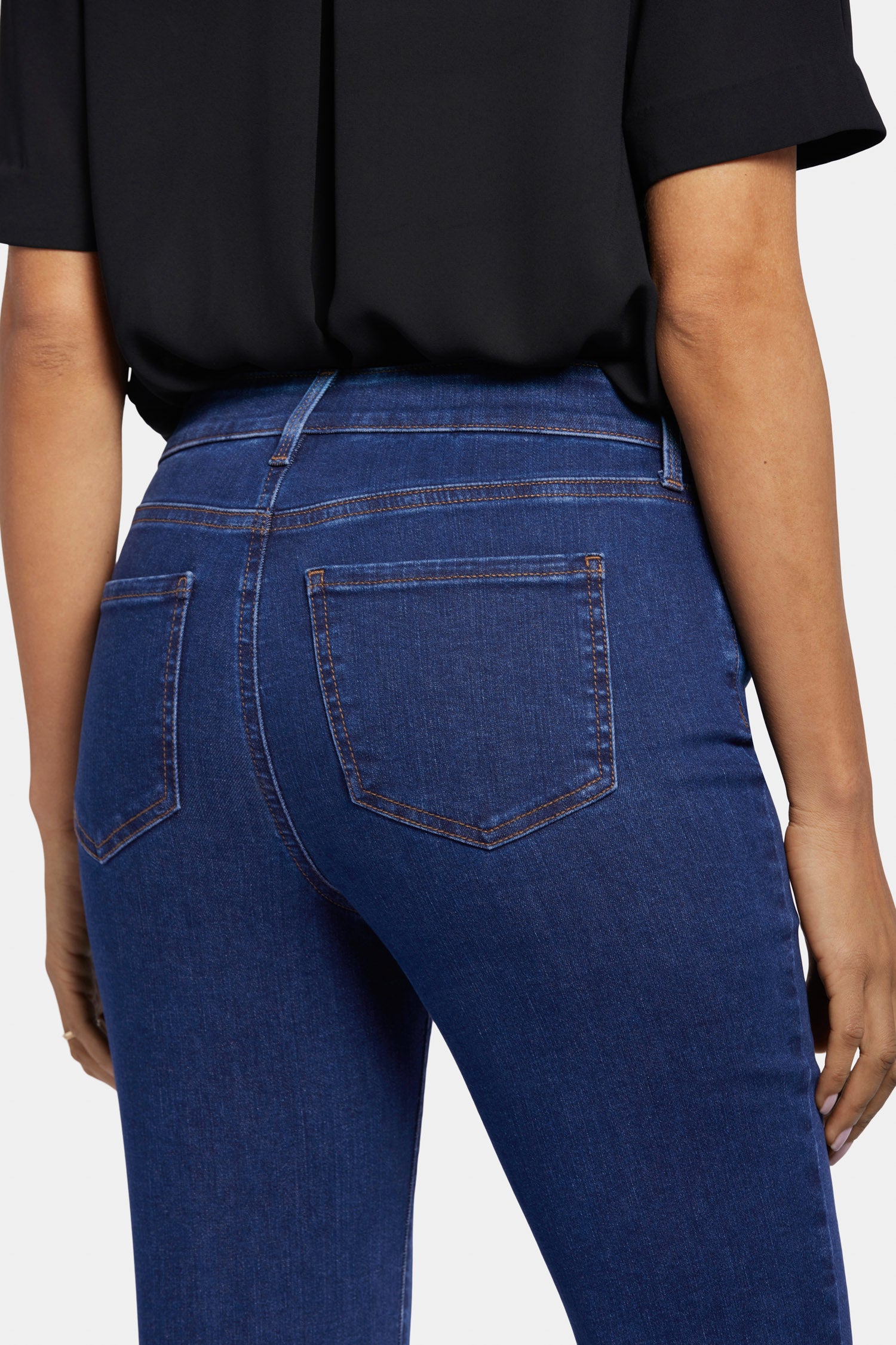 Ellison Straight Jeans for Women - High Waist Slim Fit Denim Pants - Comfortable Stretch Jeans for Casual Wear & Office Outfits