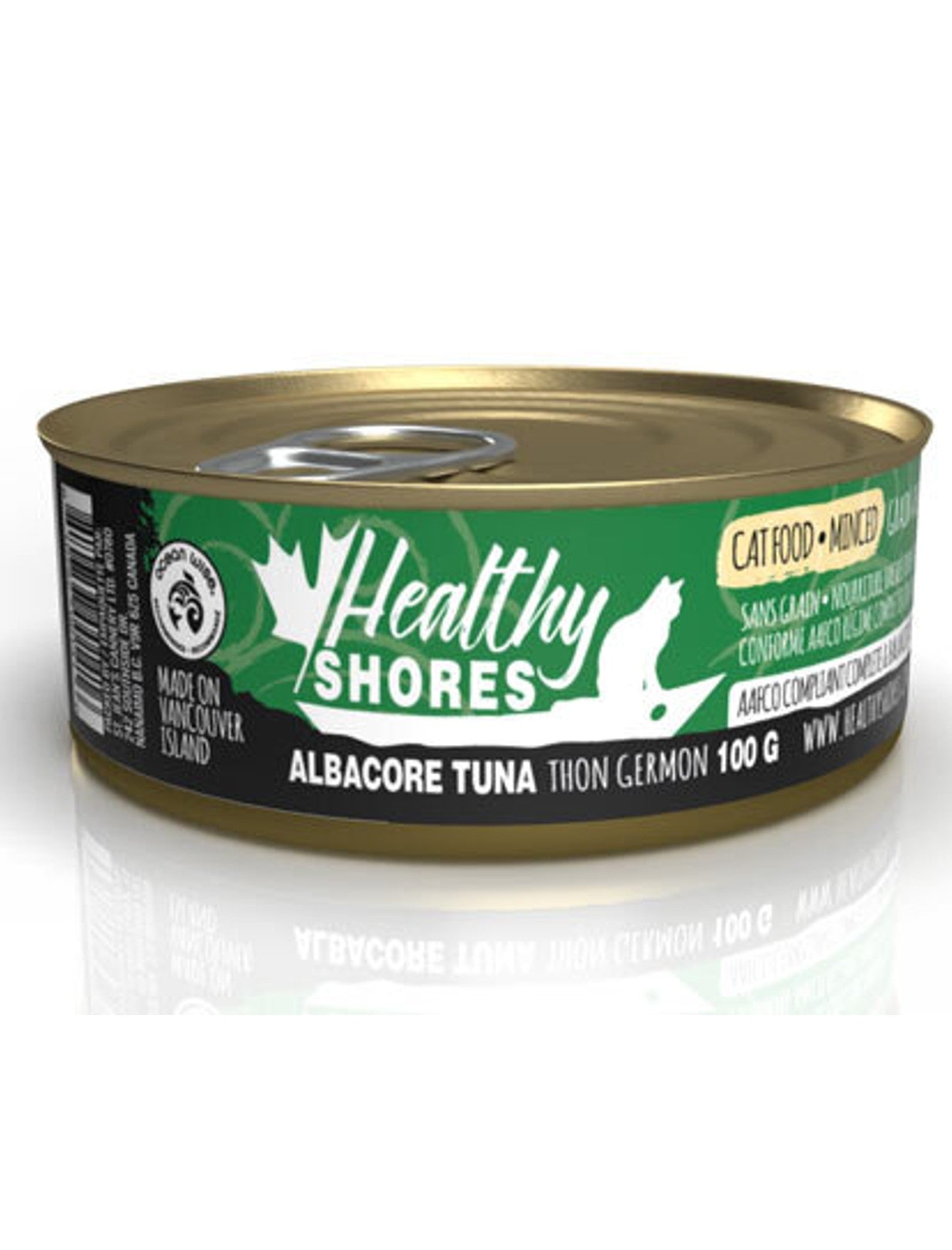 Premium Wild-Caught Albacore Tuna Cat Food - 100g Wet Food for Cats - Grain-Free, High-Protein Cat Treat - Perfect for Indoor Cats & Kittens - Ideal for Mealtime, Training Rewards & Picky Eaters