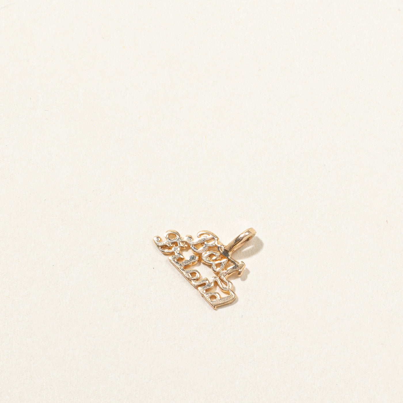 10K Gold Best Friend Charm Necklace - Perfect Gift for Her, Friendship Jewelry for Women, Girls - Ideal for Birthdays, Anniversaries & Special Occasions