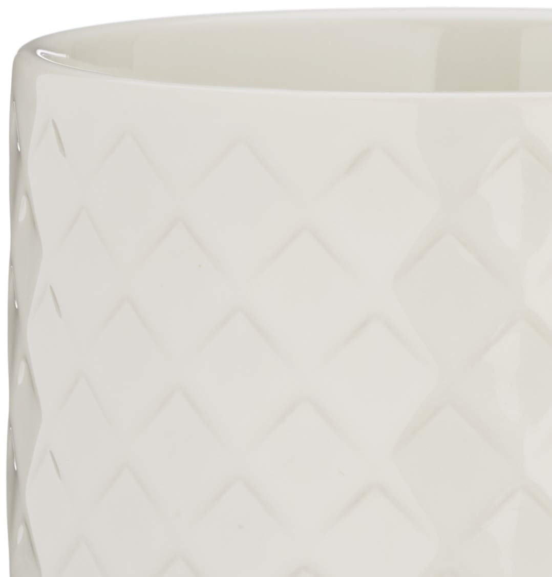 Sagaform White Ceramic Coffee & Tea Mug - Perfect for Home, Office & Gifts - Insulated Hot Drink Cup for Coffee Lovers