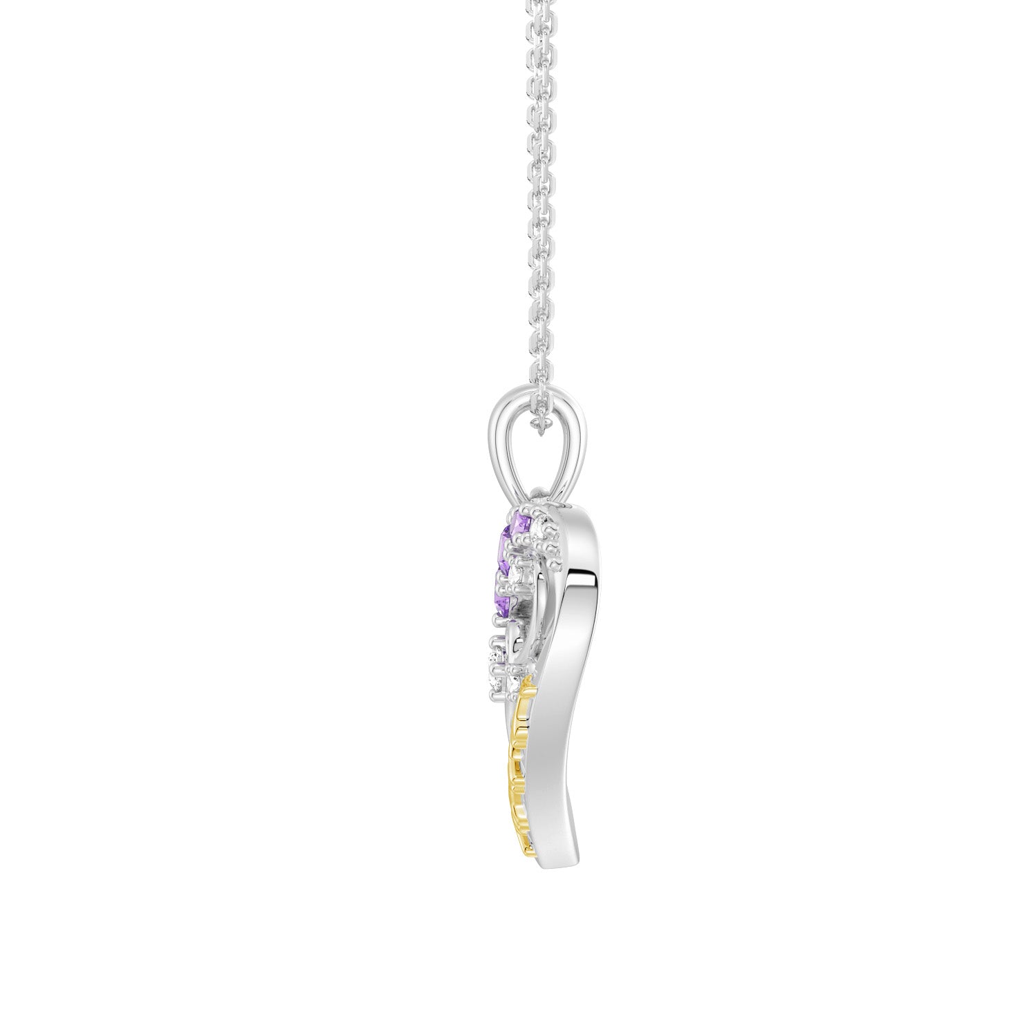 Custom Birthstone Heart Tree Necklace - Personalized Forever MAMA Pendant Jewelry for Women, Mothers, Grandmothers | Gift for Birthday, Mother's Day, Anniversary & Special Occasions