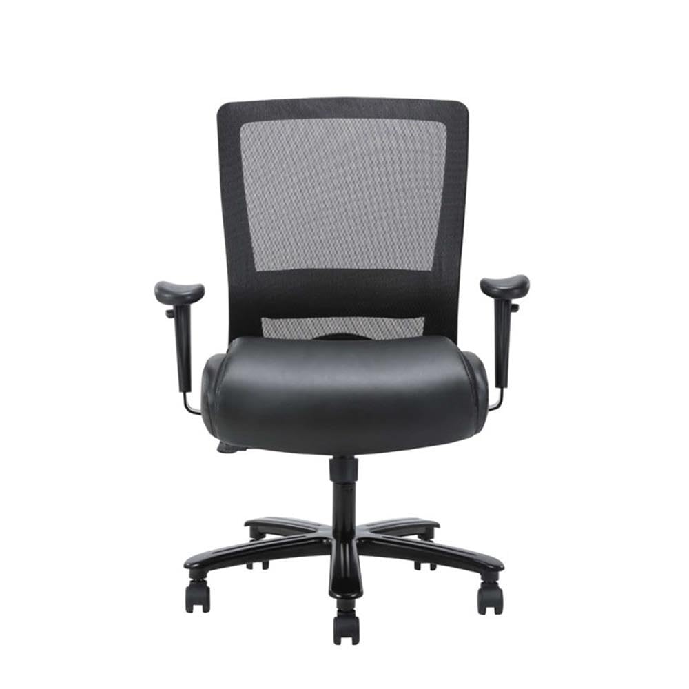 UrbanPro Heavy Duty Big & Tall Mesh Office Chair with Lumbar Support - 400lb Weight Capacity - Ergonomic Computer Desk Chair for Home & Office Workspace