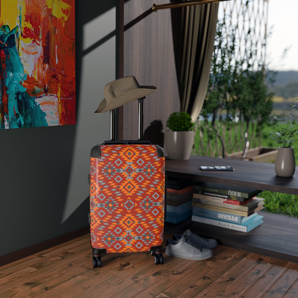Red Rock Canyon Carry On Luggage - Lightweight Cabin Suitcase with Spinner Wheels for Air Travel | Perfect for Business Trips & Weekend Getaways
