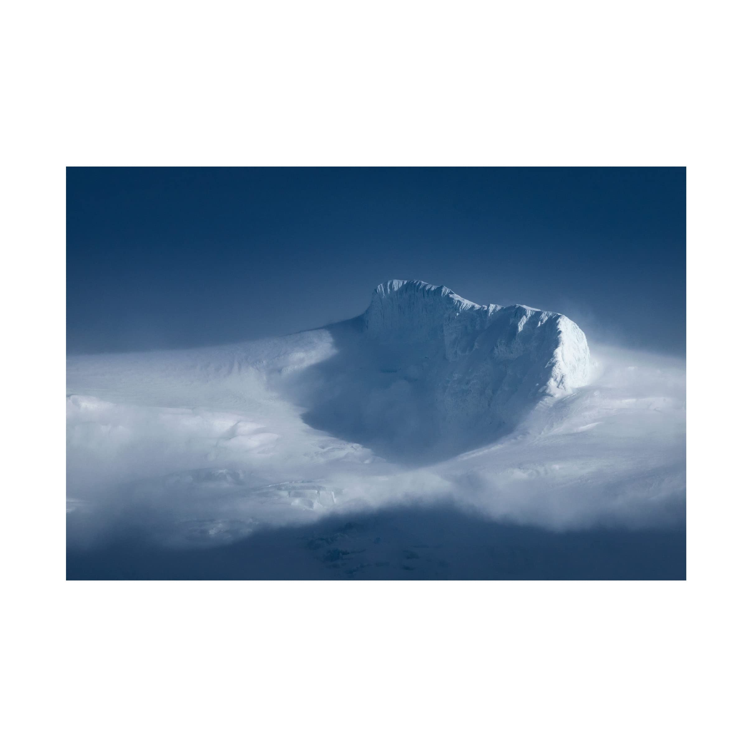 Trademark Fine Art 'Natural Ice Sculpture' Canvas Wall Art Print by Mathieu Rivrin - Modern Home Decor for Living Room, Bedroom & Office