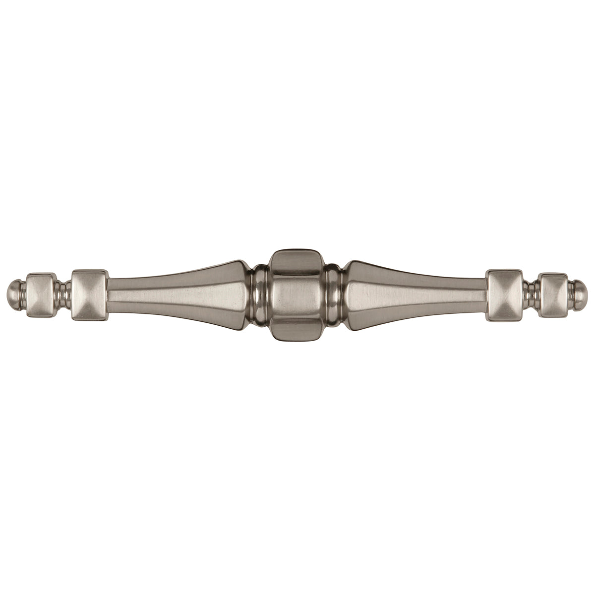 Cavalier Pull 4 1/4 Inch Center to Center Satin Nickel Cabinet Handle - Perfect for Kitchen Cabinets, Dressers & Furniture Drawers