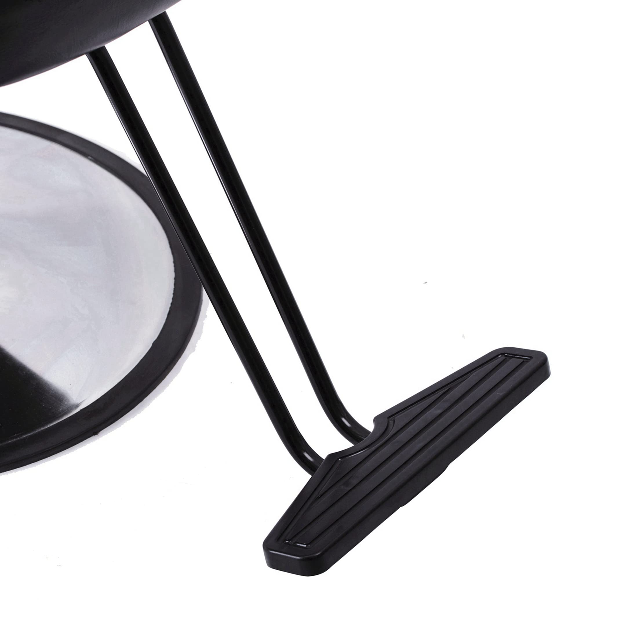 Professional Salon Chair for Hair Stylists - 360° Swivel Black Beauty Chair with Adjustable Height | Perfect for Hair Salons, Barber Shops & Home Styling Stations