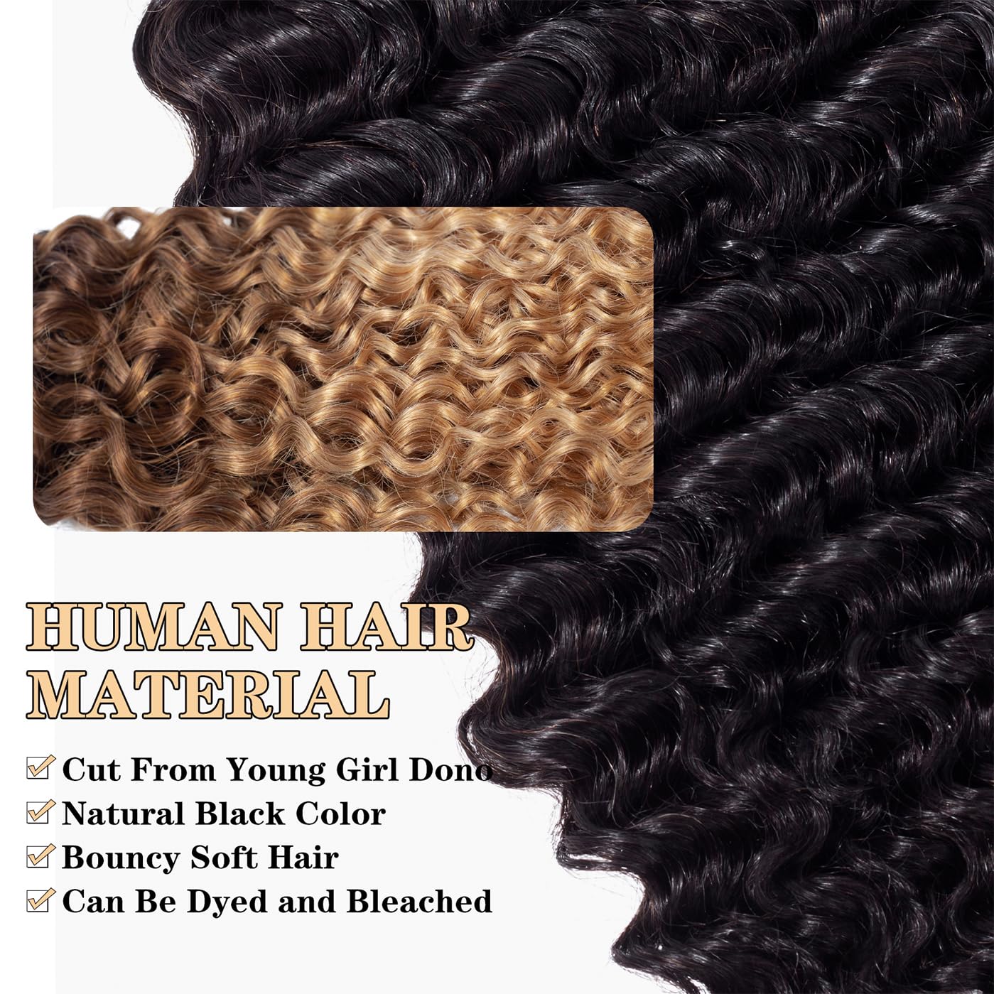 12A Brazilian Virgin Hair Pineapple Deep Wave 3 Bundles 22
