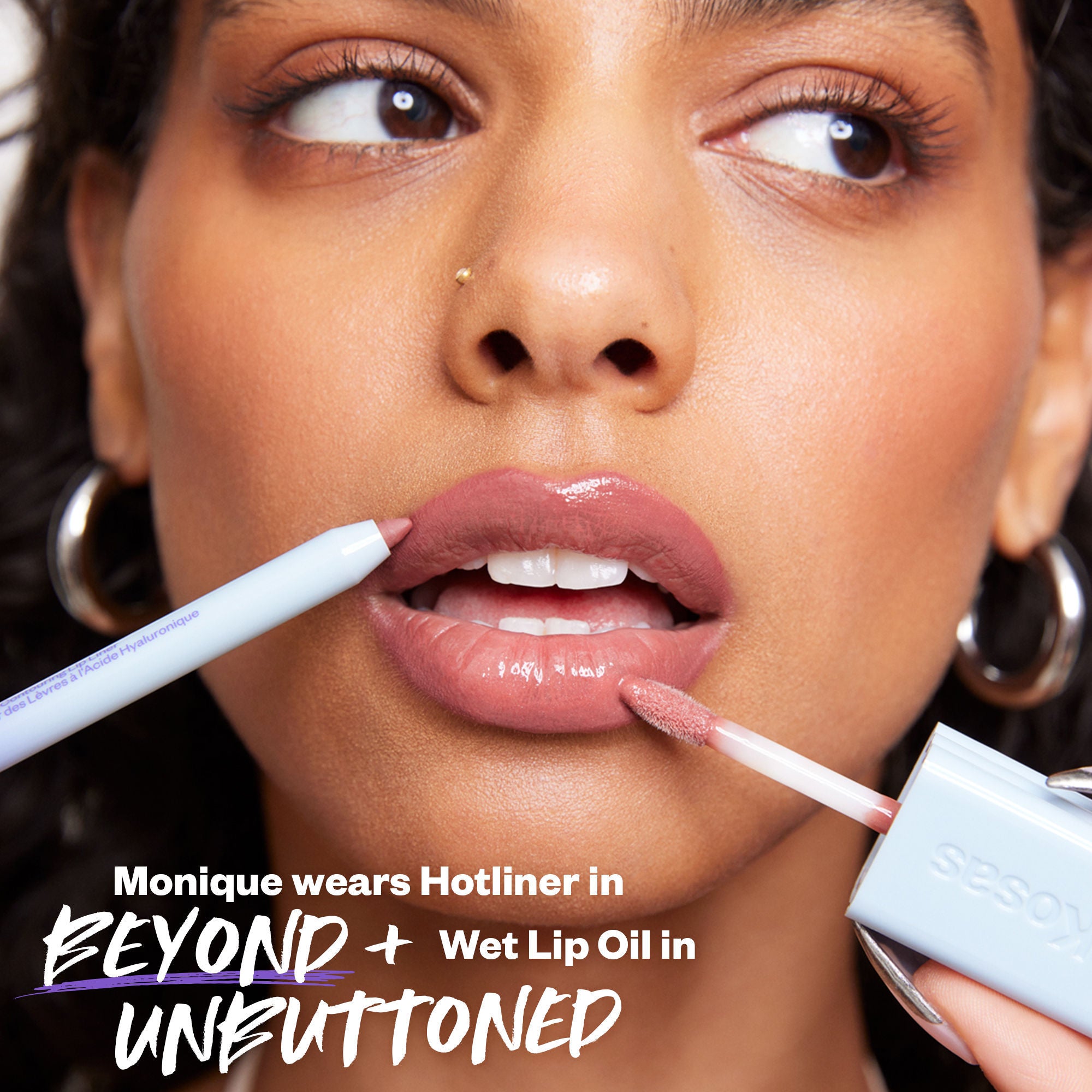 Hotliner Hyaluronic Acid Contouring Lip Liner - Long Lasting Waterproof Lip Pencil for Plump Lips | Perfect for Everyday Wear, Date Night & Special Occasions