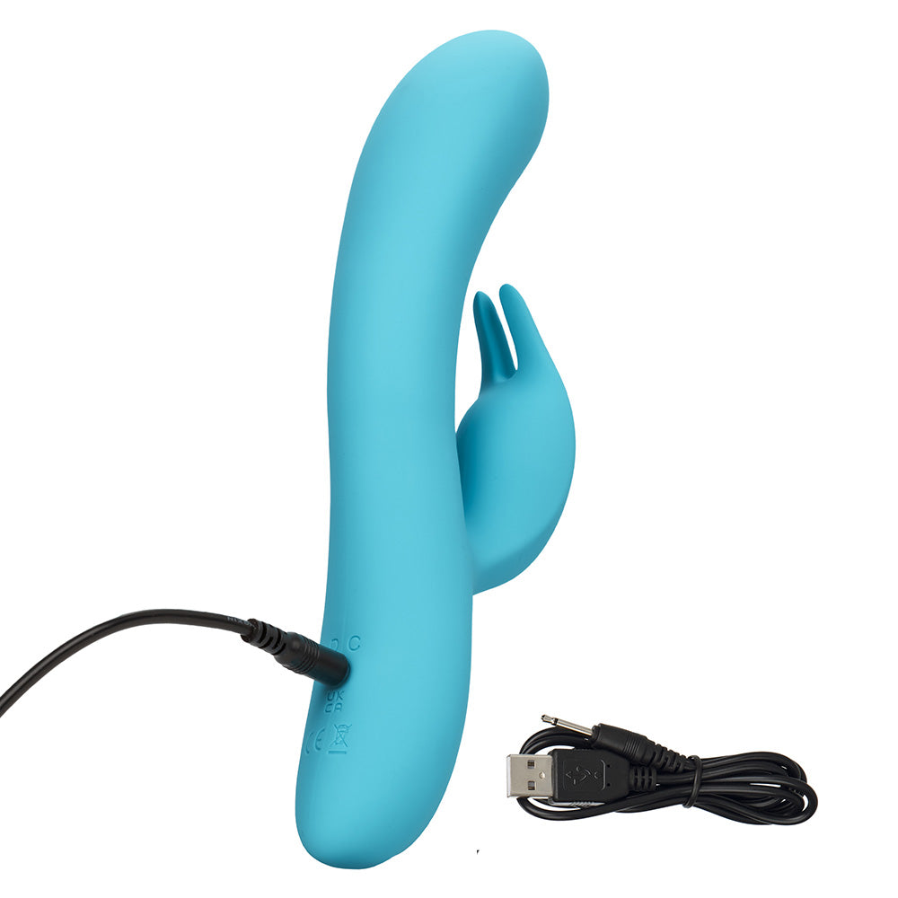 Premium Azure Collection Bunny G-Spot Rabbit Vibrator - Dual Stimulation for Women - Perfect for Couples & Solo Play - Waterproof & Rechargeable