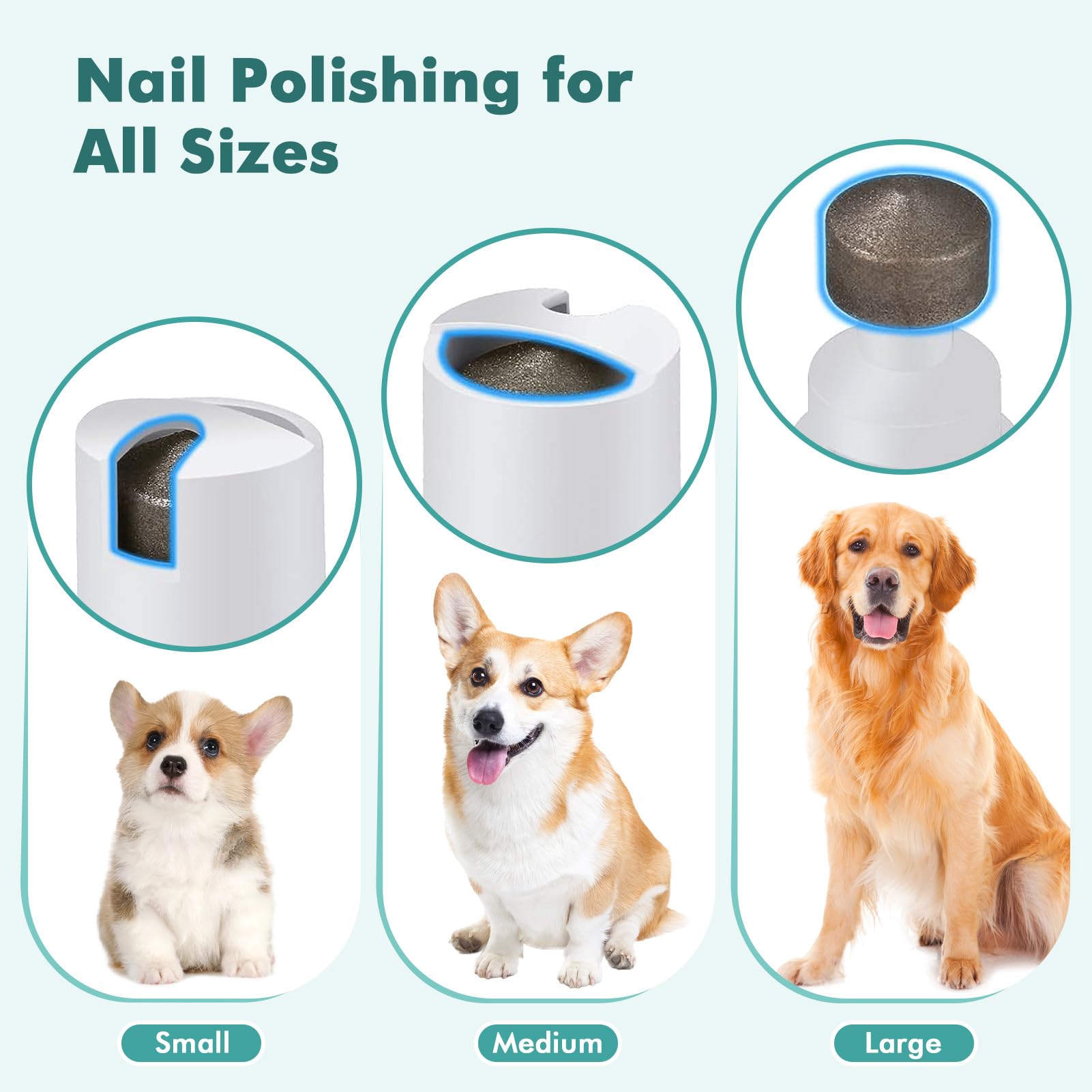 Lovcoyo Professional Dog Clippers - Low Noise Rechargeable Cordless Pet Grooming Kit for Dogs & Cats | Safe & Quiet Hair Trimmer for Home Grooming, Travel & Professional Use