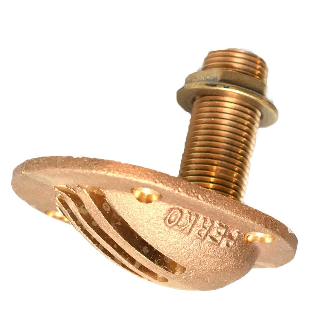 Perko 290369699 Bronze Boat Intake Strainer 1/2 Inch - Marine Water System Filtration for Rinker & Other Boats | Perfect for Saltwater & Freshwater Use