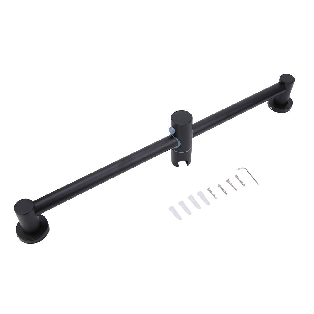 Premium Shower Head Holder with Rounded Edges - Adjustable Shower Lifter for Bathroom, Wall Mounted Shower Arm Bracket - Perfect for Relaxing Spa Experience & Handicap Accessibility
