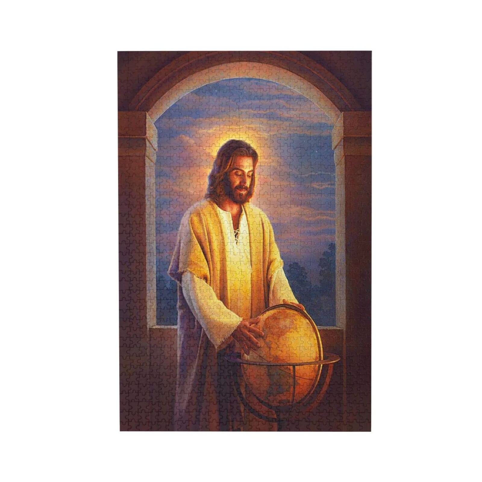1000 Piece Jigsaw Puzzle for Adults - Jesus Religion Easter DIY Wall Art, Home Decor Puzzle for Family Relaxation & Gift (Perfect for Holidays, Parties & Stress Relief)