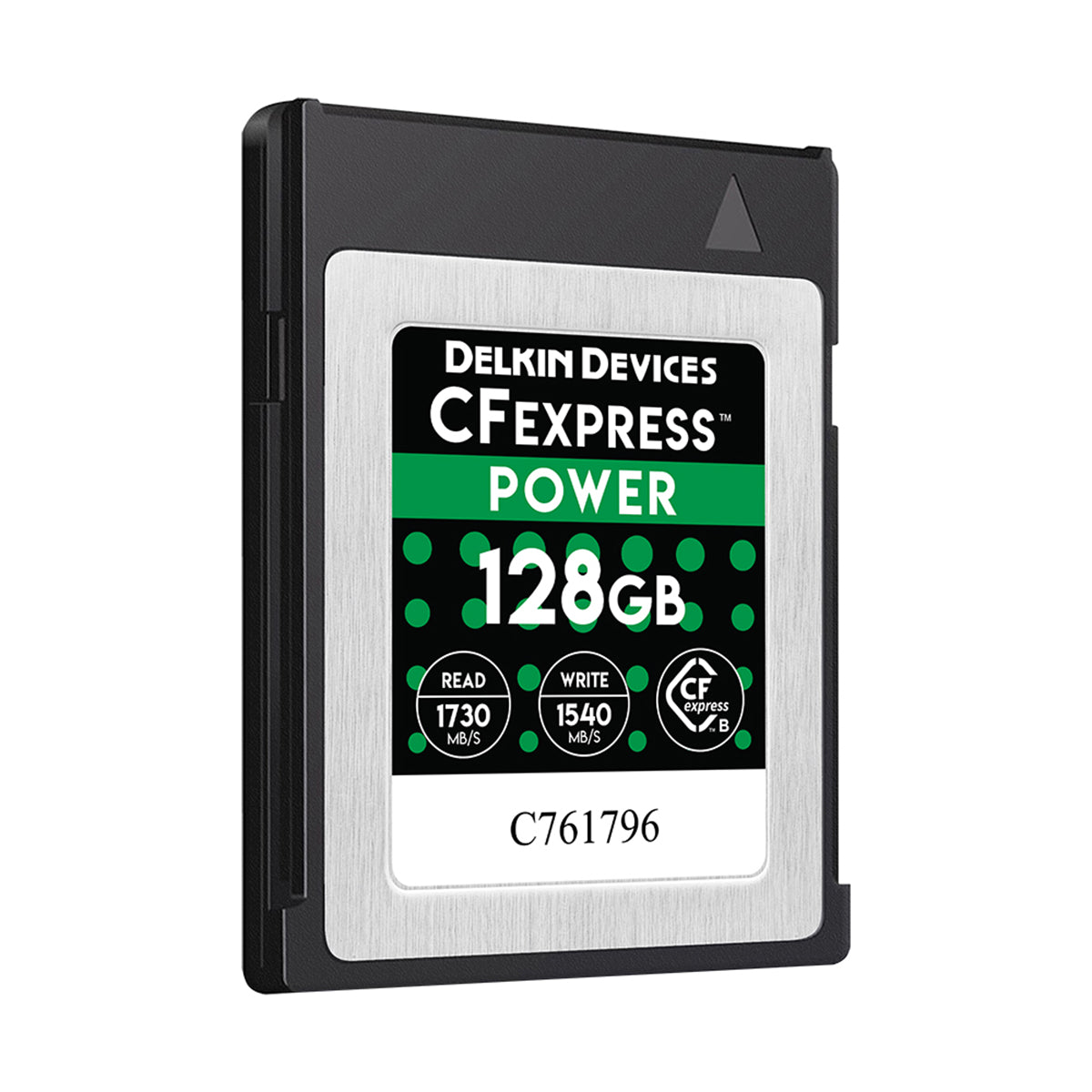 Delkin 128GB CFexpress Type B Memory Card - High-Speed Professional Photography & 4K Video Storage for DSLR, Mirrorless Cameras