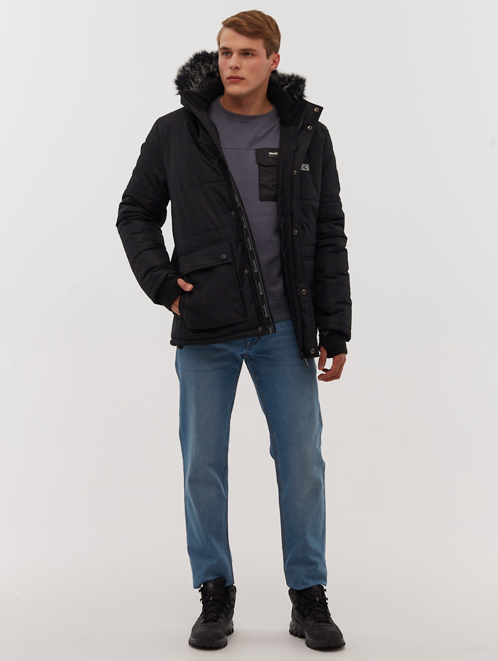 Koufax Puffer Parka Jacket for Men & Women - Lightweight Winter Coat with Hood, Waterproof & Windproof - Perfect for Skiing, Hiking & Outdoor Activities