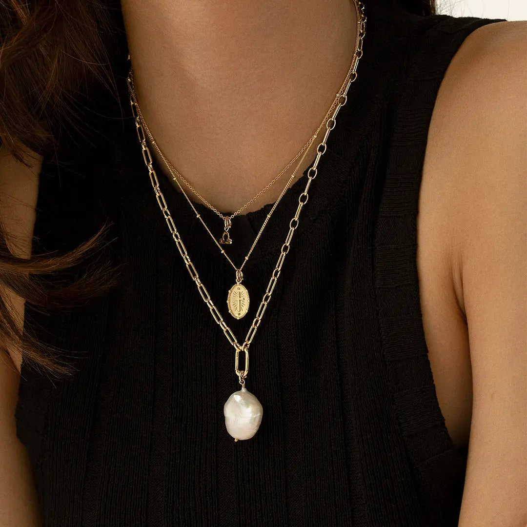 Faith Cross Charm Pendant Necklace - Religious Jewelry for Women & Men - Perfect for Church, Baptism, Gifts & Everyday Wear