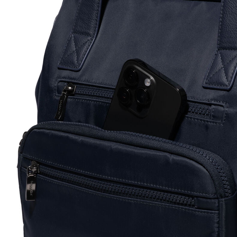 Baggallini Chelsea Laptop Backpack for Women & Men - 15.6 Inch Waterproof Travel Backpack with USB Charging Port - Perfect for Work, School, College & Business Trips