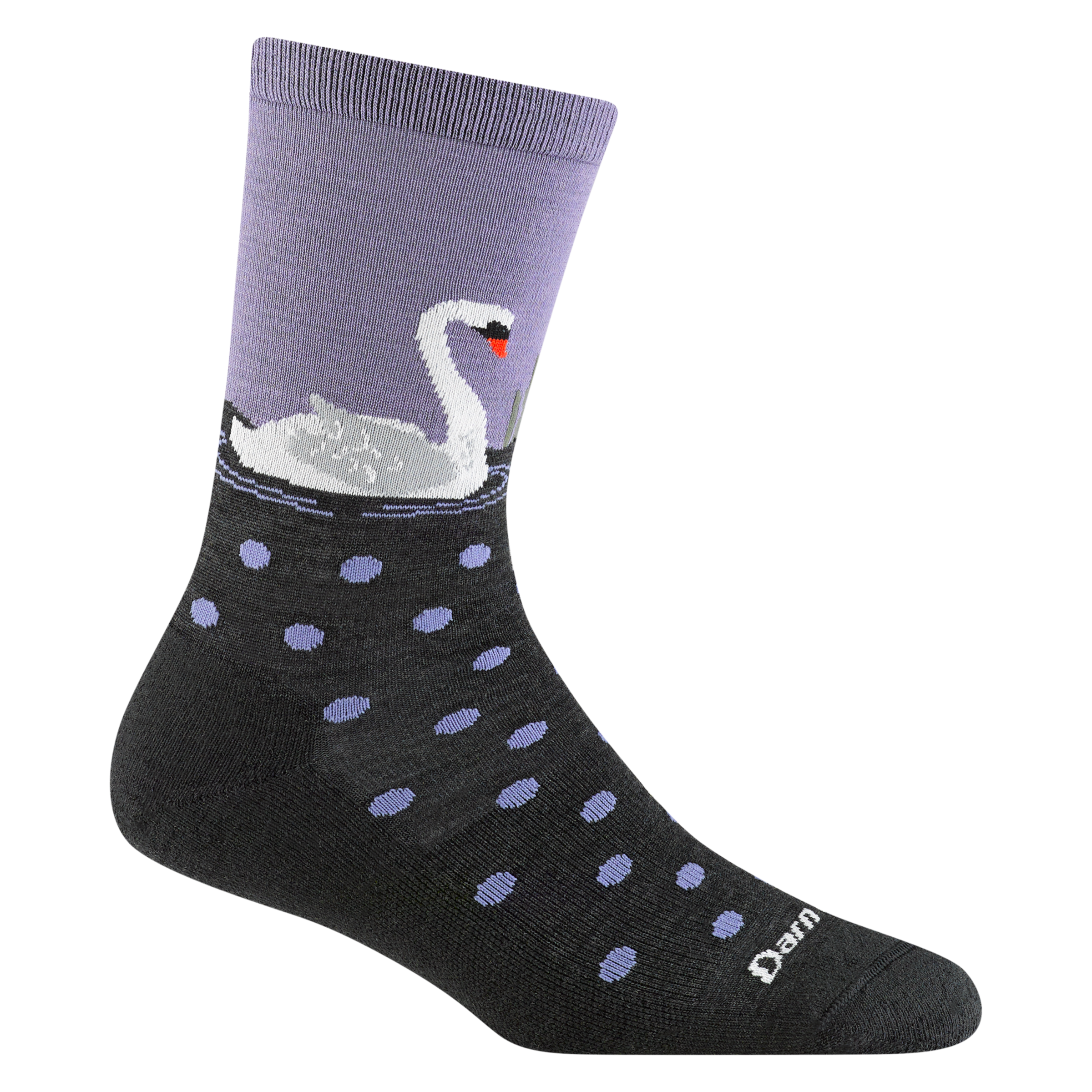 Women's Wild Life Crew Lightweight Lifestyle Socks - Comfortable Casual Socks for Everyday Wear, Hiking, and Outdoor Activities