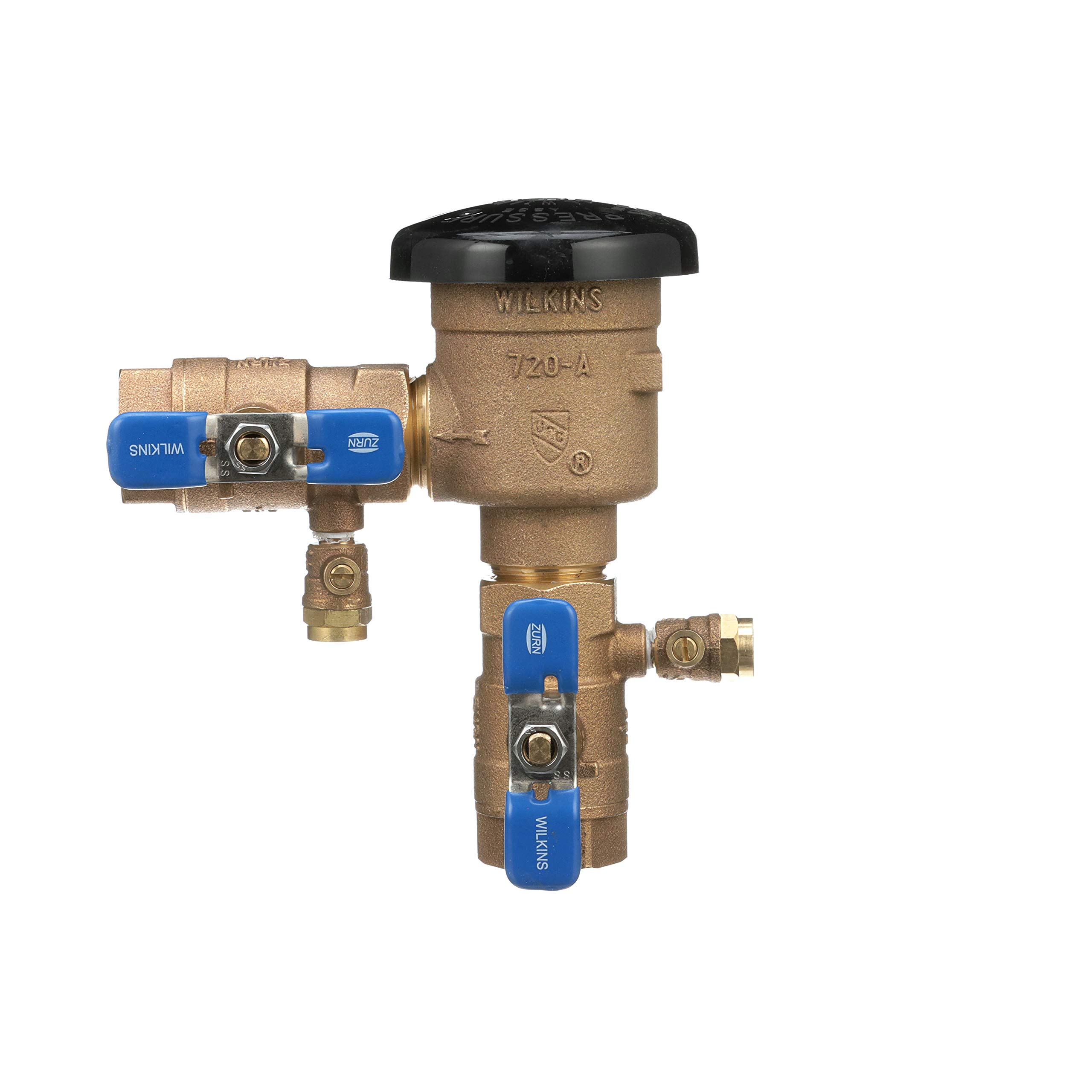 Zurn Wilkins 1-720A 1-Inch 720A Pressure Vacuum Breaker Assembly - Backflow Prevention Device for Irrigation Systems & Water Supply Lines